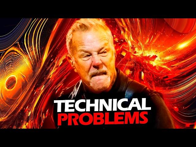 JAMES HETFIELD GETS ANGRY WHEN LARS ULRICH HAS TECHNICAL DIFFICULTIES LIVE (2025) #METALLICA