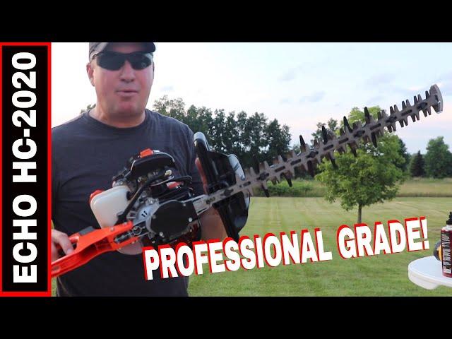 ECHO PROFESSIONAL HEDGE TRIMMER- HC-2020 | RAZOR SHARP BLADES!