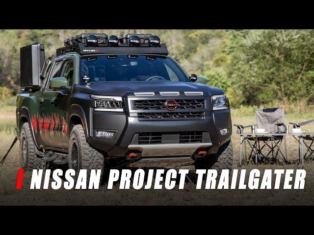 Nissan Project Trailgater Is A SEMA-Worthy Mobile Man Cave