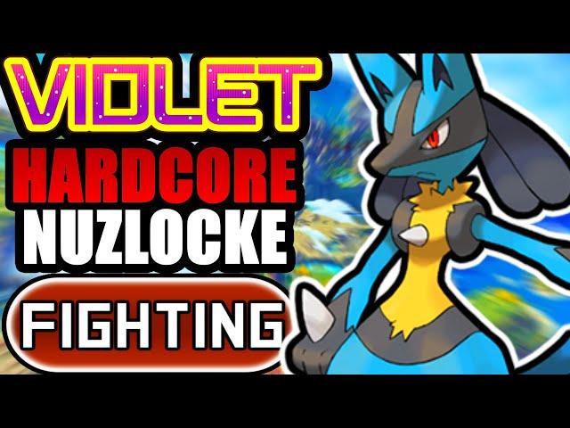 Pokémon Violet Hardcore Nuzlocke - FIGHTING Types Only! (No items, No overleveling)