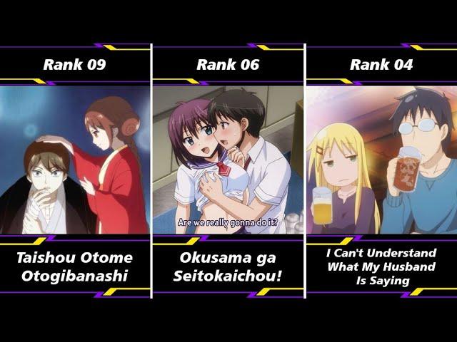 Top 10 Romance Anime Where Couple Is Married