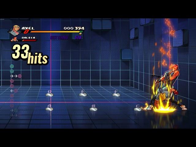 Streets of Rage 4: SOR4 Axel ALT Combo