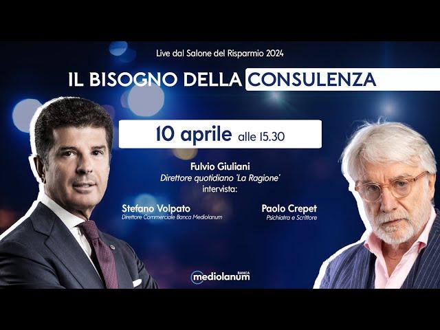 Il Bisogno della Consulenza - Stefano Volpato & Paolo Crepet