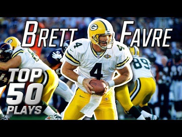 Brett Favre Top 50 Most Incredible Plays of All-Time | NFL Highlights