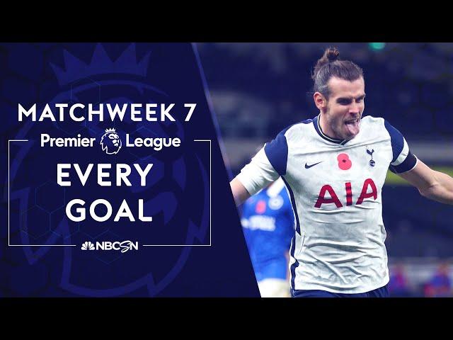 Every Premier League goal from 2020-21 Matchweek 7 | NBC Sports