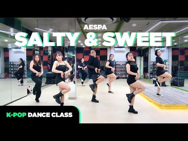 K-pop Dance Class | aespa - Salty & Sweet Dance Cover | Zac Ng