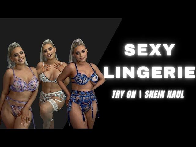 Sexy Lingerie Try On | Shein Haul #tryonhaul