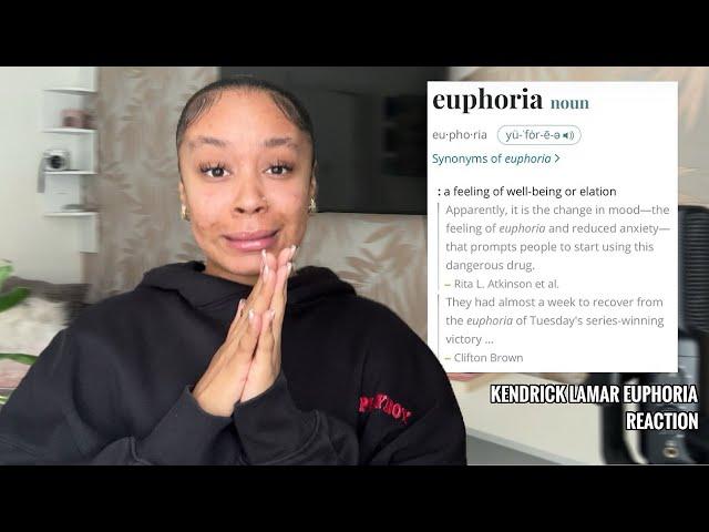 DAMNN..  Kendrick Lamar - Euphoria Lyrics Drake Diss | UK REACTION 