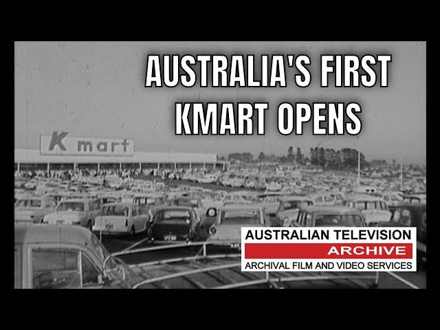 Flashback to 1969: The Exciting Launch of Australia's First Kmart Store in Burwood, Victoria