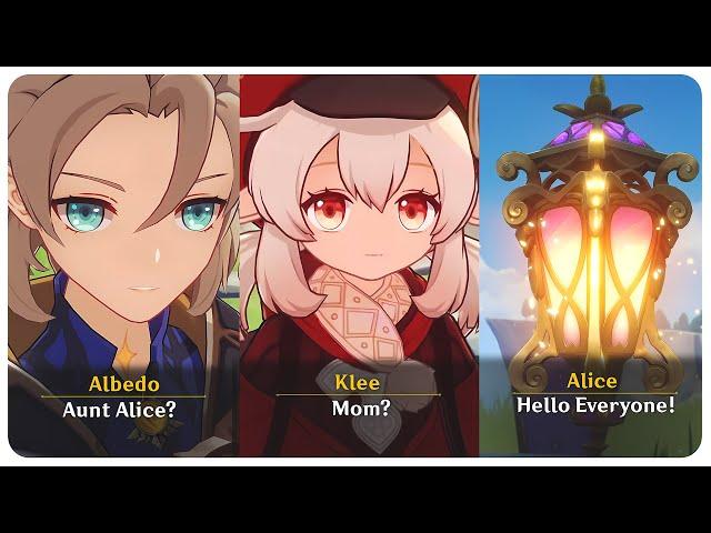 Alice Makes an Appearance | Gold, Nicole and Hexenzirkel - Windblume's Breath | Genshin Impact 3.5