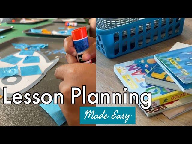 Preschool lesson planning made easy, play-based & Montessori inspired