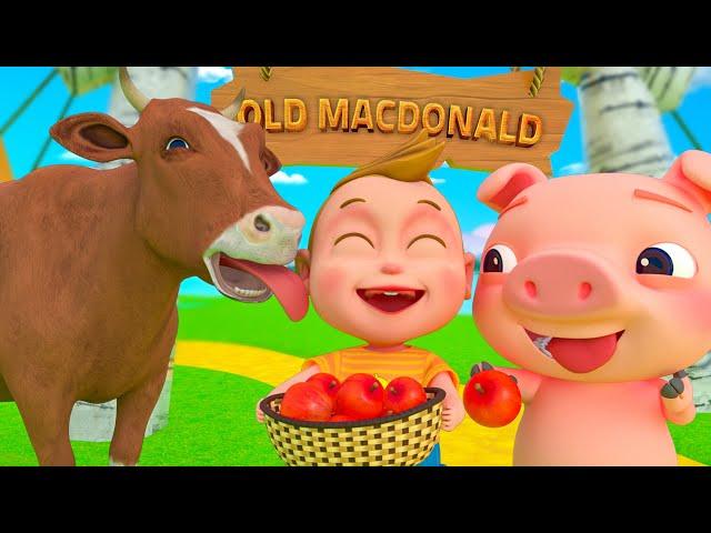 Baby & Old MacDonald Had A Farm Song | Happy Farm for Kids | Kids Song & Nursery Rhymes