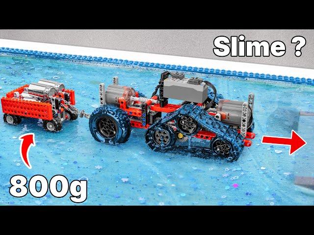 Dragging 800g Through Slime – LEGO Fails or Wins? | FM Lego Technic