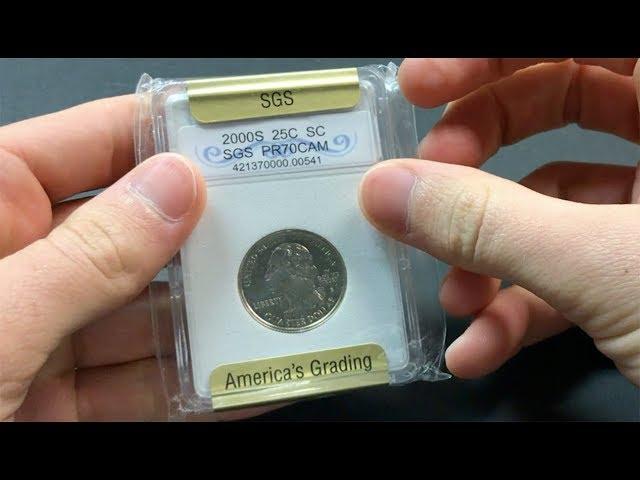 Free PR70 Quarter - American Numismatic Association Coin Week 2018 Unboxing