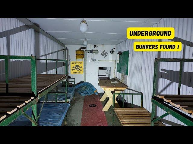 Secret German WWII Kriegsmarine harbour explore. Underground bunkers found !