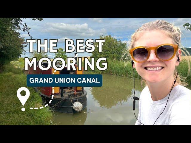 The Best Narrowboat Mooring on the Grand Union Canal