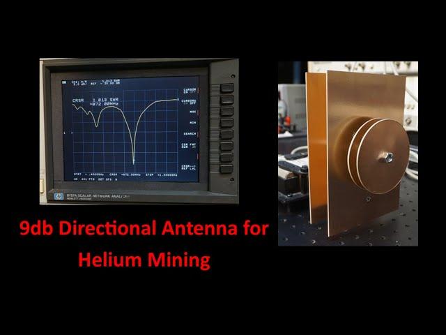 9db Directional Antenna for Helium Mining