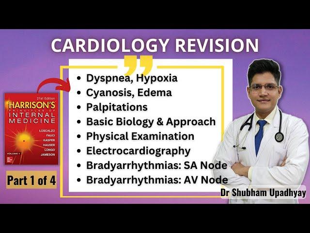 COMPLETE CARDIOLOGY REVISIONPART 1 OF 4 HARRISON