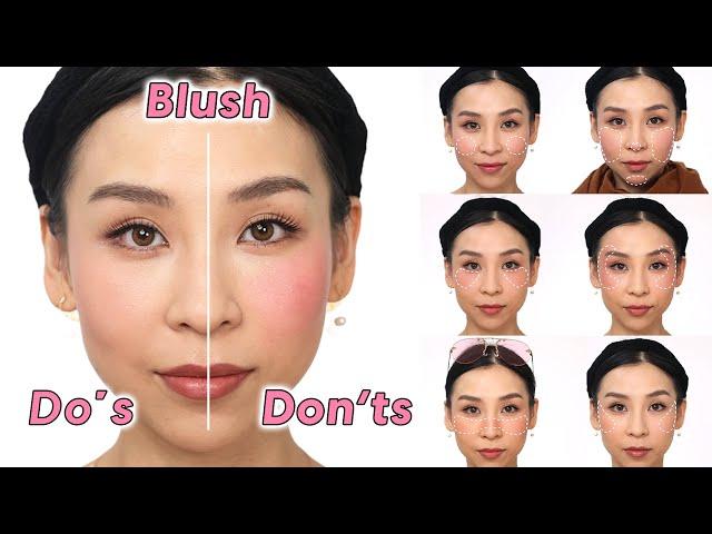 Common Blush Mistakes- The Do's & Don’ts