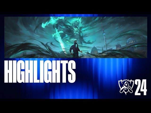 Highlights | MDK vs. PSG - Game 3 | Play-In Stage Day 03 | 2024 Worlds | Highlights