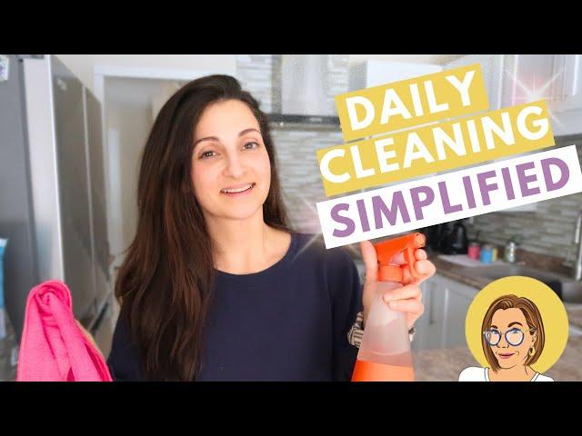 Level 1 Cleaning - Daily Tasks You Can Handle [the organized mum method]