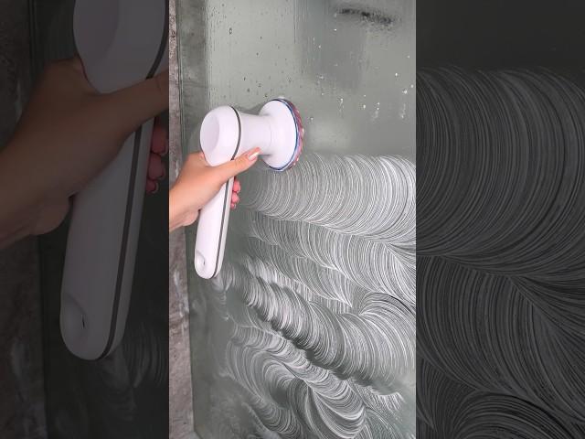 Remove Soap Scum From Glass Shower Door! #cleaningtips #cleaninghacks #hometips #homehacks