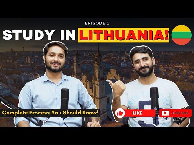 Lithuania Study Process From Pakistan | Complete Details From Pakistan To Lithuania In 2024?