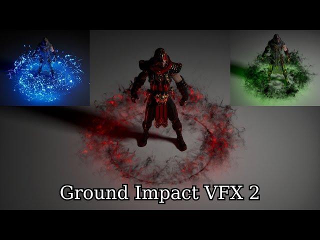 Unreal Engine Ground Impact VFX 2 on Fab Marketplace