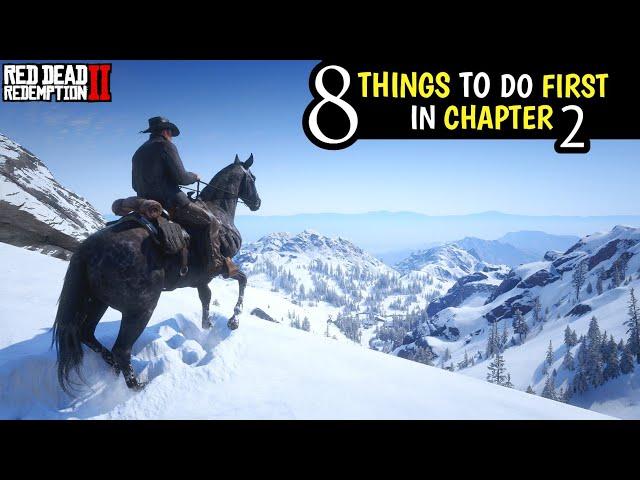 8 Things To Do First In Chapter 2 For An Amazing Headstart - RDR2