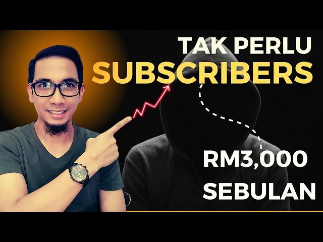 4 Langkah Jadi Youtuber PART TIME 2025 (Hari pertama dah buat duit) | Kerja freelance mudah