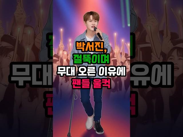 박서진, 절뚝이며 무대 오른 이유에 팬들 울컥