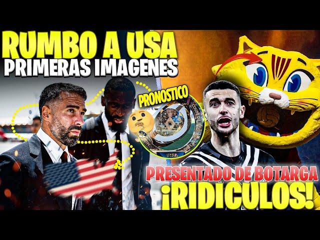 EL REAL MADRID PONE RUMBO AL MUNDIAL DE CLUBES EN USA  VISTEN A JOAN DE BOTARGA EXCLUSIVA NARNIANOS