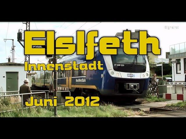 Elsfleth (Wesermarsch) Innenstadt Steinstraße - Markt - Hafen - Mühlenstraße im Juni 2012