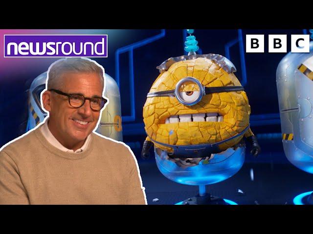 Despicable Me 4: Kids ask Steve Carell questions | Newsround