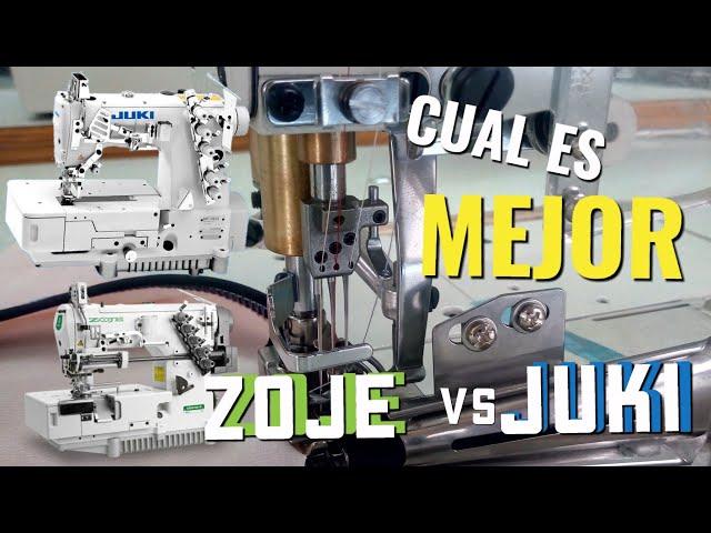 2parte Maquina Collarette ZOJE VS JUKI cual es mejor!?