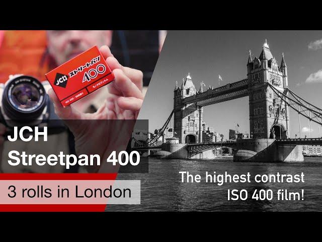 JCH Streetpan 400 b&w film – a surveillance film that creates fantastic images!