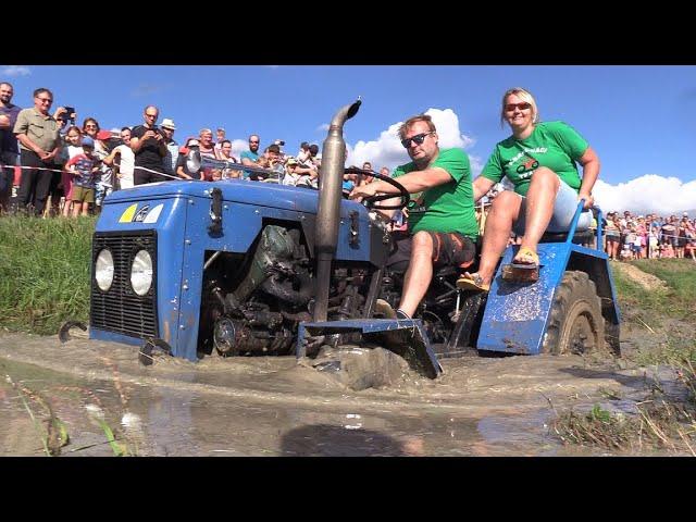 Traktoriáda Modlikov 2024 TRACTOR  IN MUD