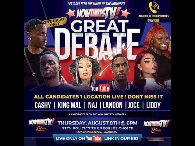 NowThatsTv | THE GREAT DEBATE LIVE