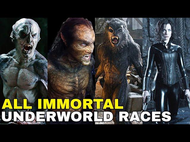 Immortals of Underworld: Origins of All Species Explored