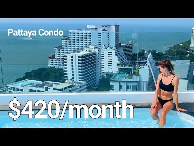 What can you get for $420 a month in a condo in THAILAND? (Pattaya)