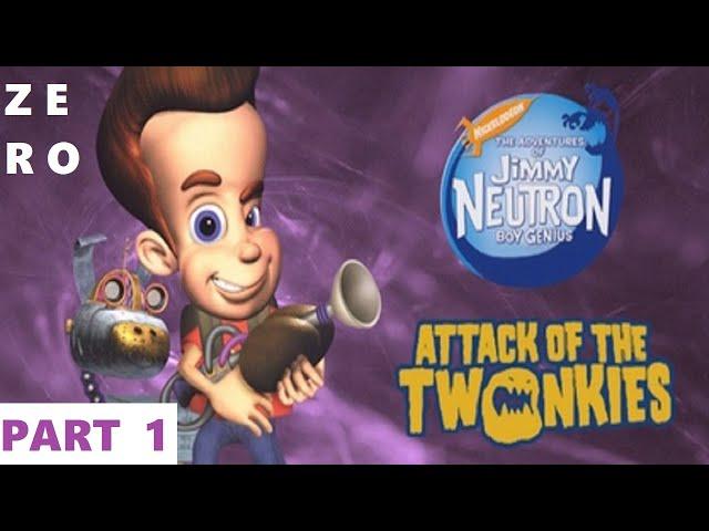 {GAMECUBE} JIMMY NEUTRON: ATTACK OF THE TWONKIES (PART 1) - FIRST IMPRESSIONS/ WALKTHROUGH