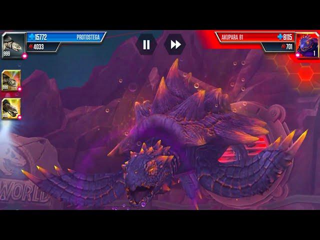 HENODUS 999 vs AKUPARA 81 - JURASSIC WORLD THE GAME