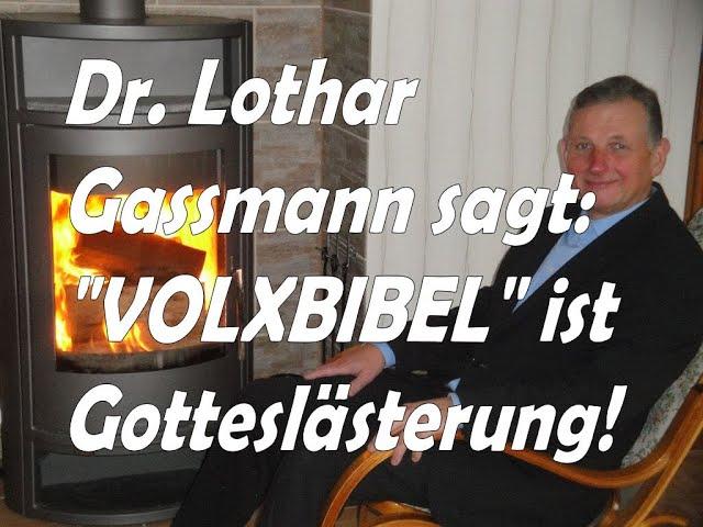 "VOLXBIBEL" IST GOTTESLÄSTERUNG! Irrt euch nicht: Gott lässt sich nicht spotten!