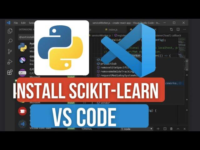 How to Install Scikit-Learn in VS Code | Set Up Scikit-Learn for Machine Learning in Python