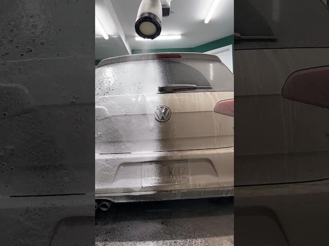 Pre-washing Does That Even WORK??  Let's find out.  Koch chemie Super Foam | satisfying car detail