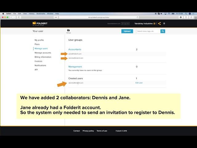 User Management & User Groups Tutorial | Folderit DMS