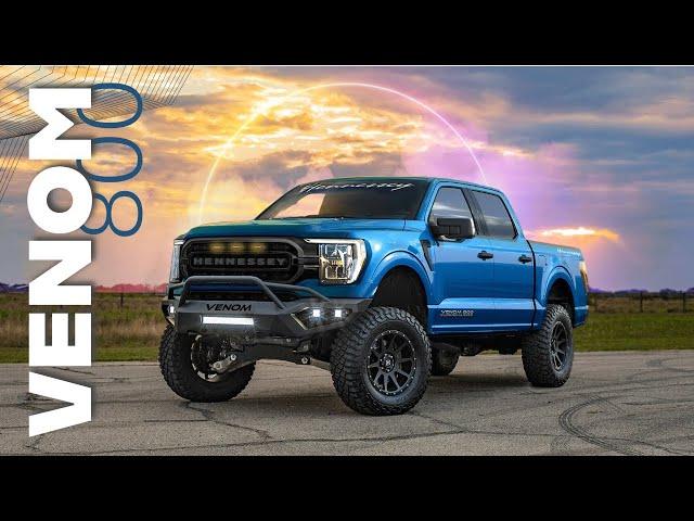 Hennessey Venom 800 Ford F-150: 800 HP Beast with 3.4s 0-60 and 11.7s Quarter-Mile