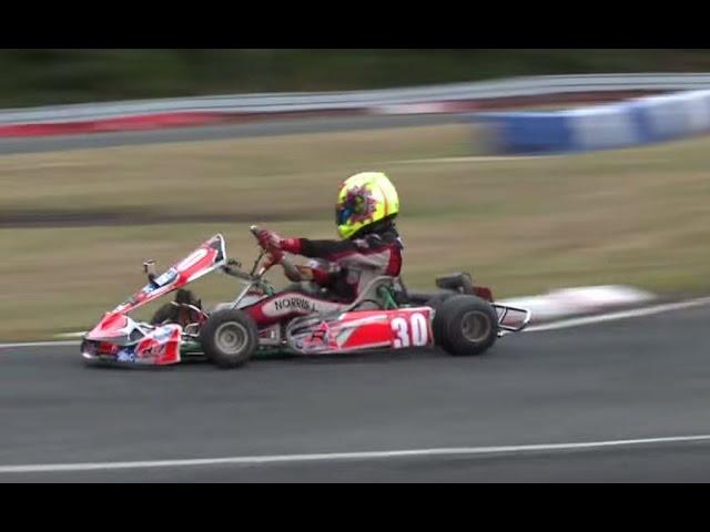 Super 1 Karting: Rotax Rd 5 Larkhall Part 5 Junior Rotax