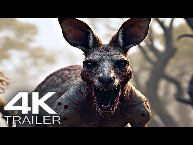 THE RED Trailer (2024) Killer Kangaroo Movie | 4K UHD