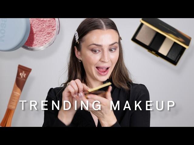 trying new & trending makeup launches